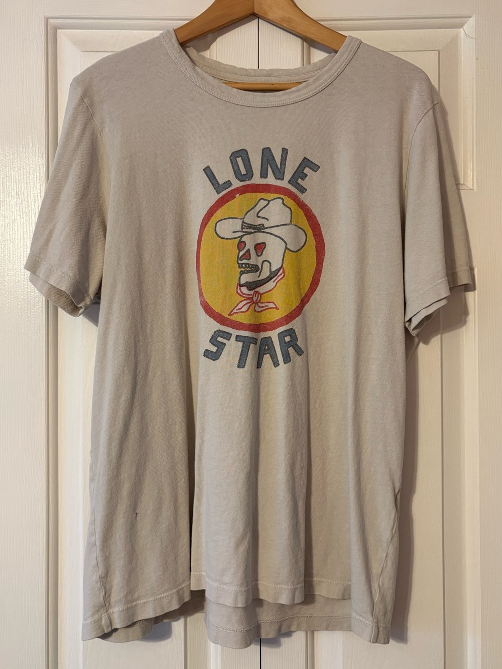 imogene + willie Lone Star Graphic Tee beige - XL